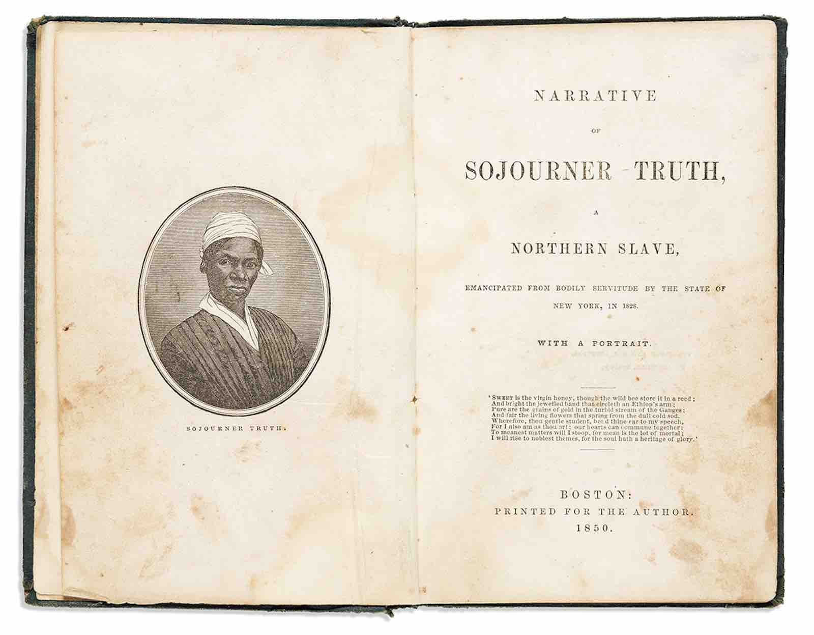 Sojourner Truth, Narrative of Sojourner Truth, by a Northern Slave
