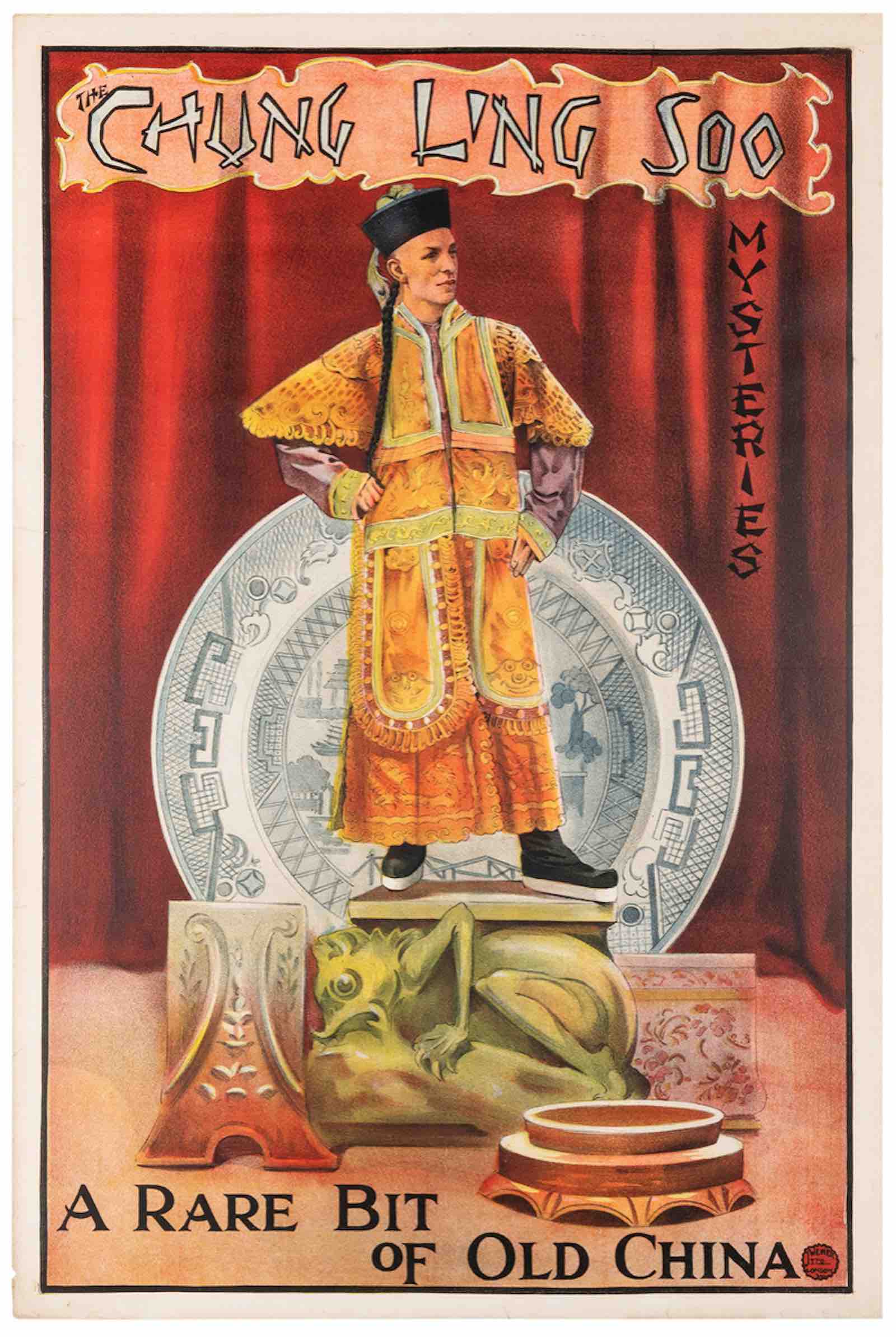 Chung Ling Soo Mysteries. A Rare Bit of Old China, was sold for $5,040