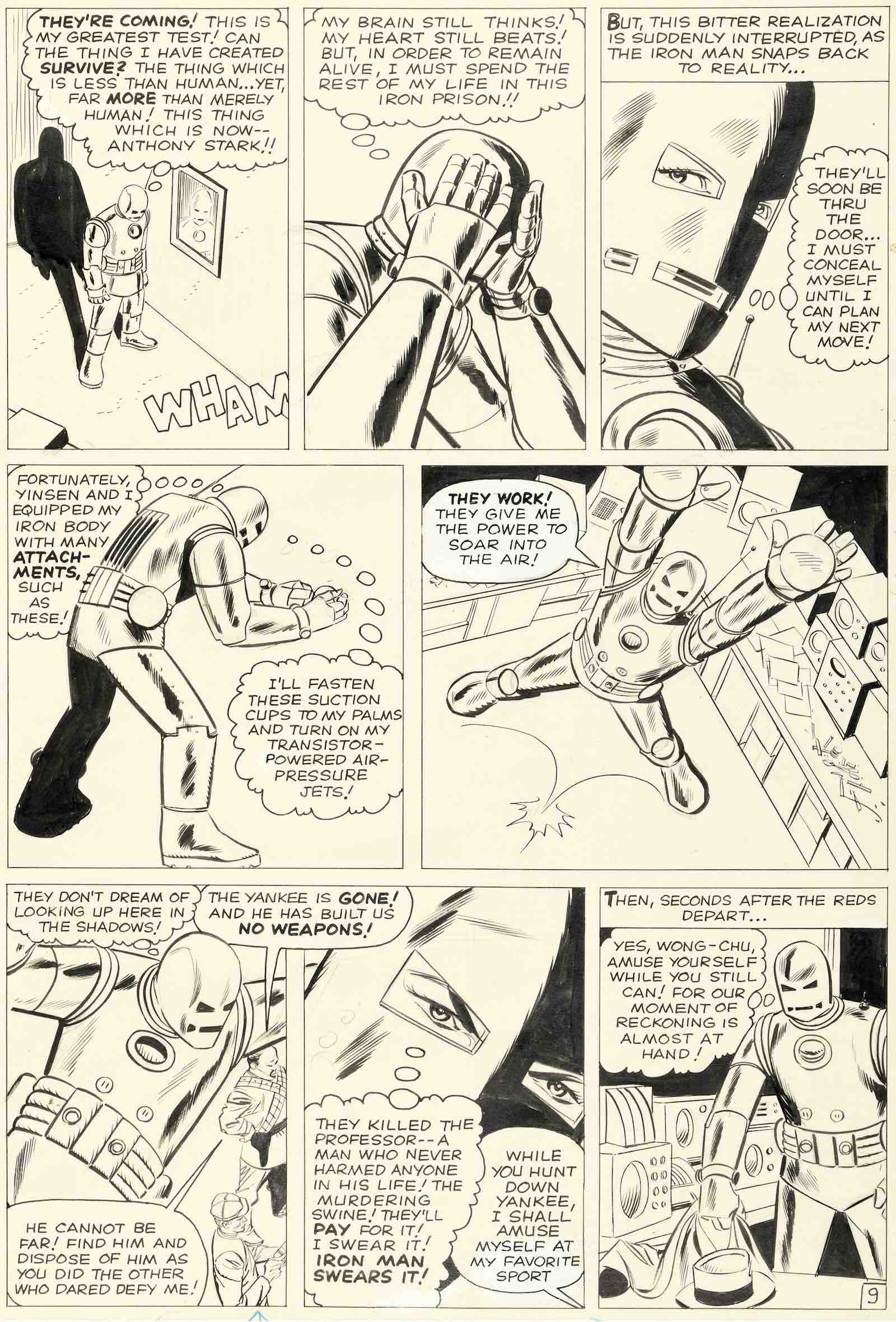 Don Heck, Tales of Suspense #39, Iron Man origin story