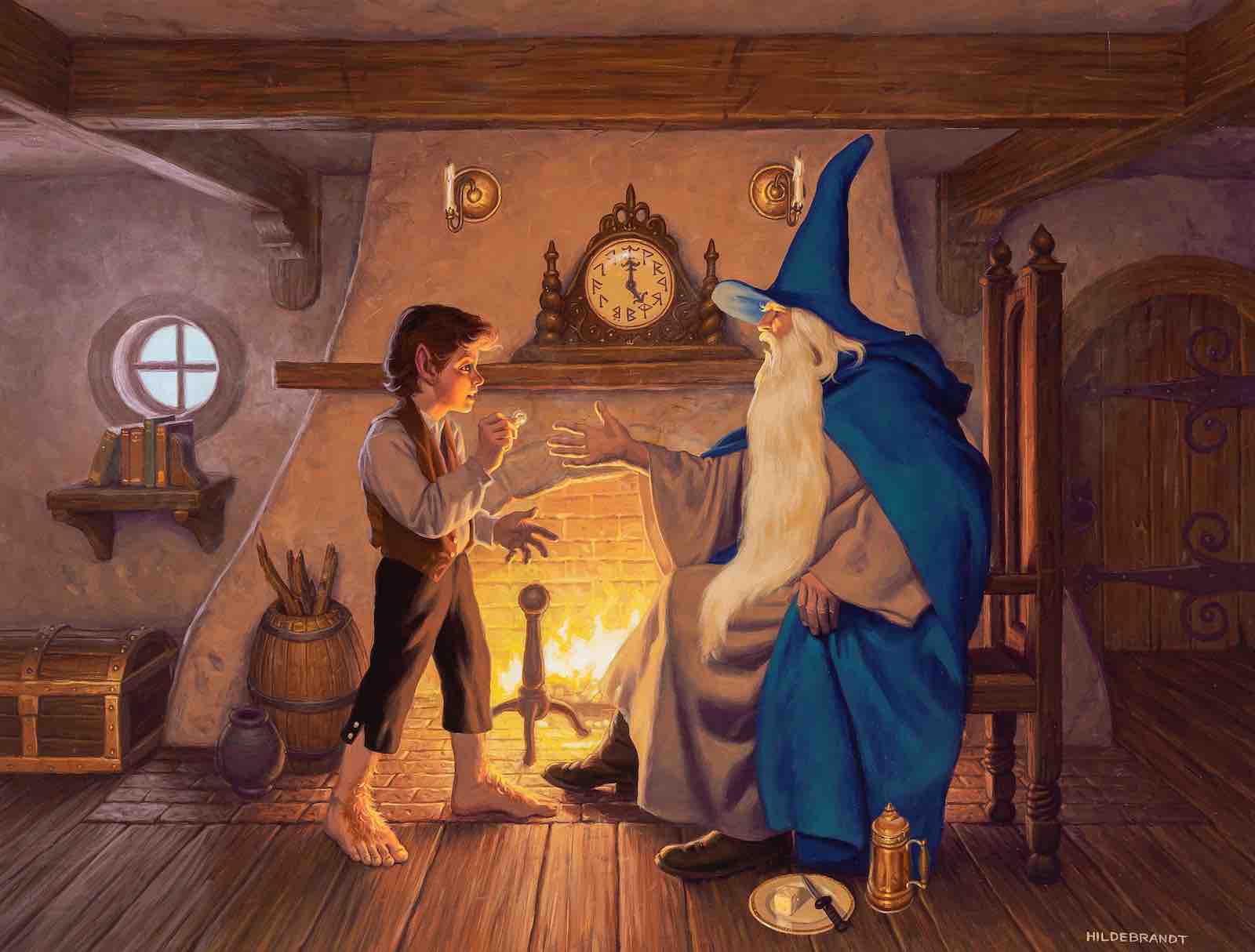 The Tolkien calendar cover