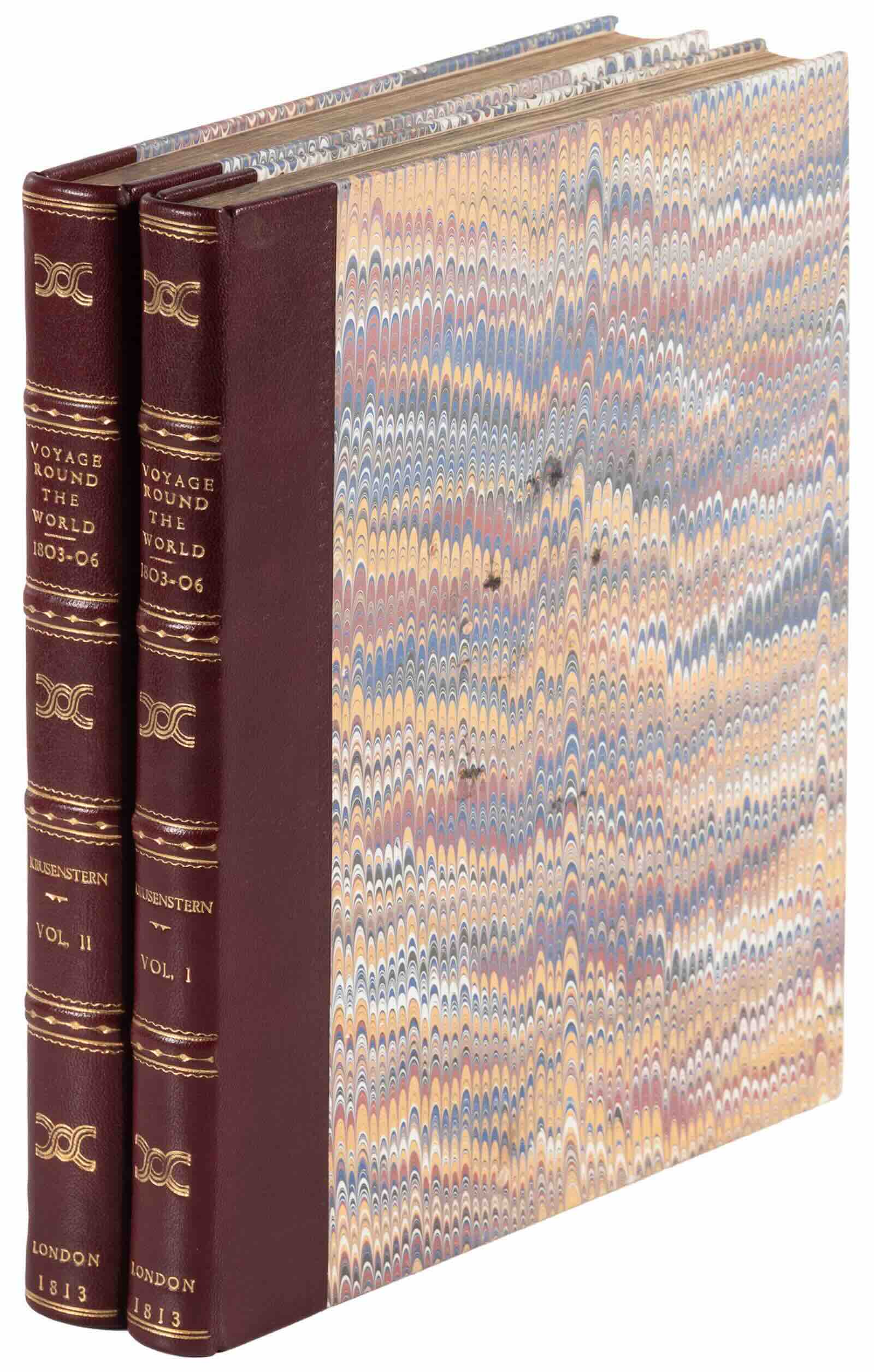 Voyage round the World in the Years 1803, 1804, 1805, &amp; 1806 by Ivan Fedorovitch Krusenstern, translated from the original German by Richard Belgrave Hopner