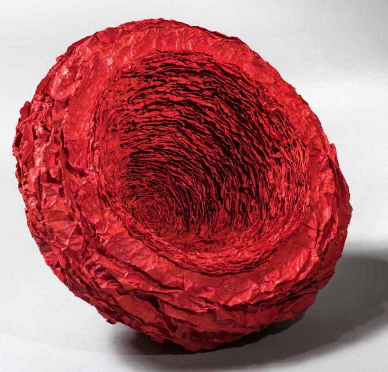Echiko Ohira, Untitled (red #1), 2018