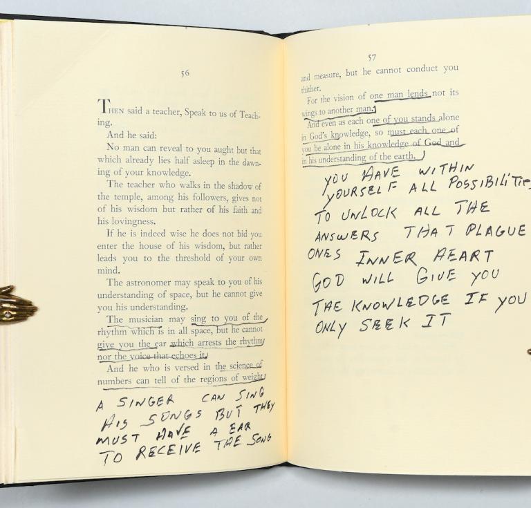 Elvis copy of The Prophet