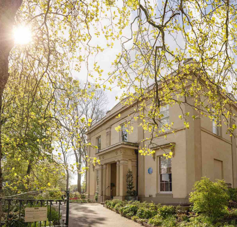 Exterior of Elizabeth Gaskell's House