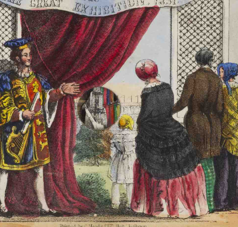 Lane's Telescopic View of the Great Exhibition, 1851